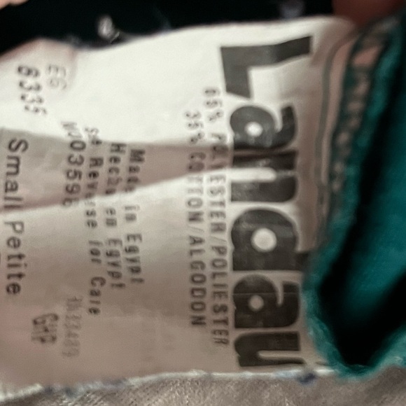 5/$25 Landau Scrub Pants Green PSM Petite Stretch Waist Drawstring medical small - Picture 9 of 10